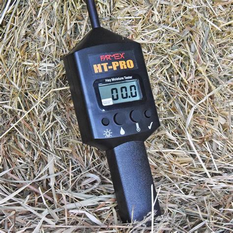 Hay Moisture Meter commercial|farmex hay moisture tester.